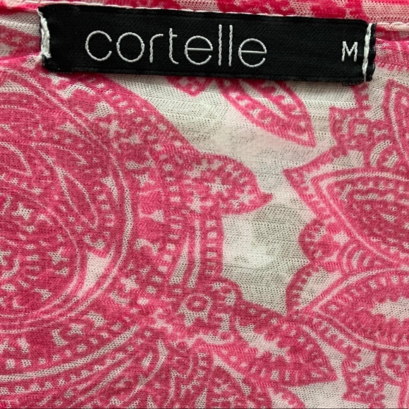Cortelle pink and white blouse - Picture 3 of 3